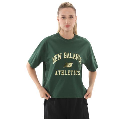 WNT1402-GRN New Balance 1402 Kadın T-Shirt Yeşil