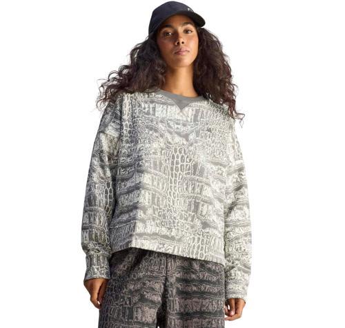 JW4648-K adidas By Stella Mccartney Loose Kadın Sweatshirt Gri