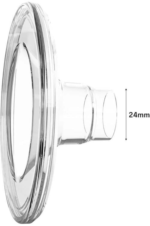24 mm Silikon Göğüs Kalkanı Flanş  (P1 modeli ile uyumlu)
