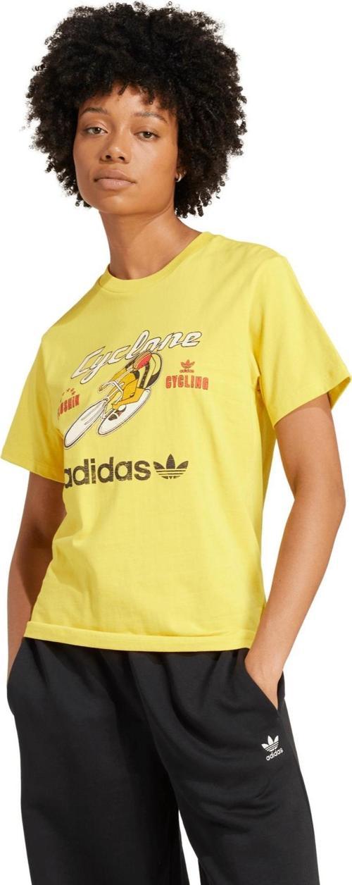 JY0280-K adidas Cyclone Tee Kadın T-Shirt Sarı