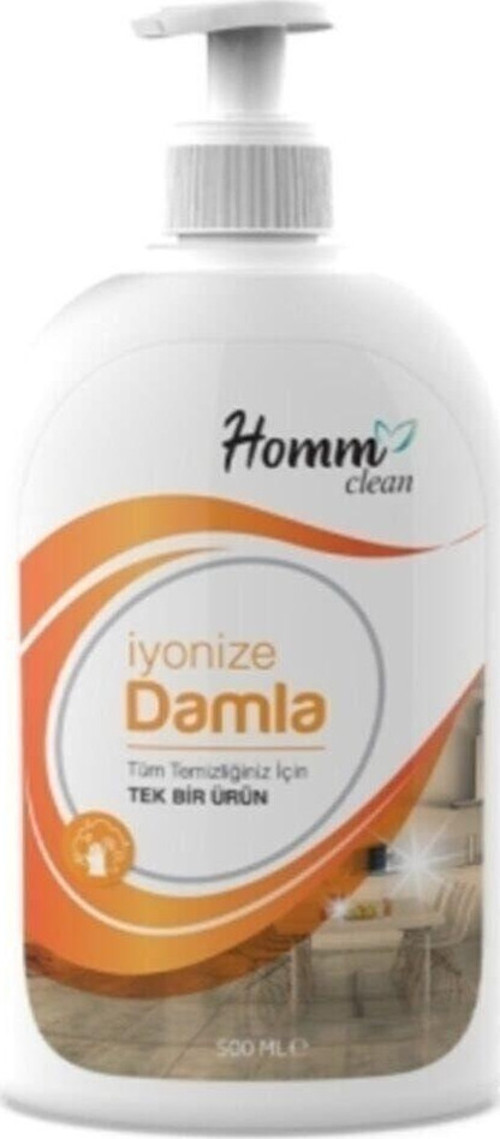 CLEAN İYONİZE DAMLA 500 ML TÜM YÜZEYLER İÇİN YERLİ ÜRETİM DOĞAL HELAL SERTİFİKALI