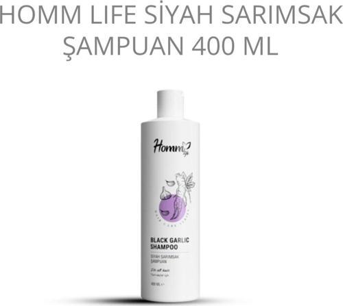HOMM LIFE SİYAH SARIMSAK ŞAMPUAN 400 ML
