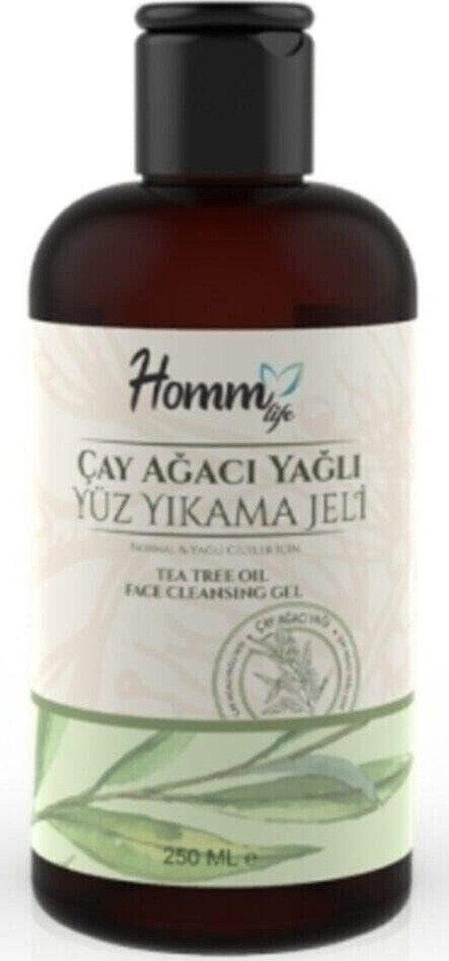 Çay Ağacı Yağlı Yüz Yıkama Jeli, 250 ml (Normal & Yağlı Ciltler)