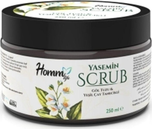 Homm Life Yaseminli Yeşil Çaylı Bitki Tanecikli Scrub 250 Ml