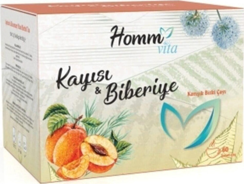 HOMM VITA KAYISI & BİBERİYE KARIŞIK BİTKİ ÇAYI 60 POŞET 90GR