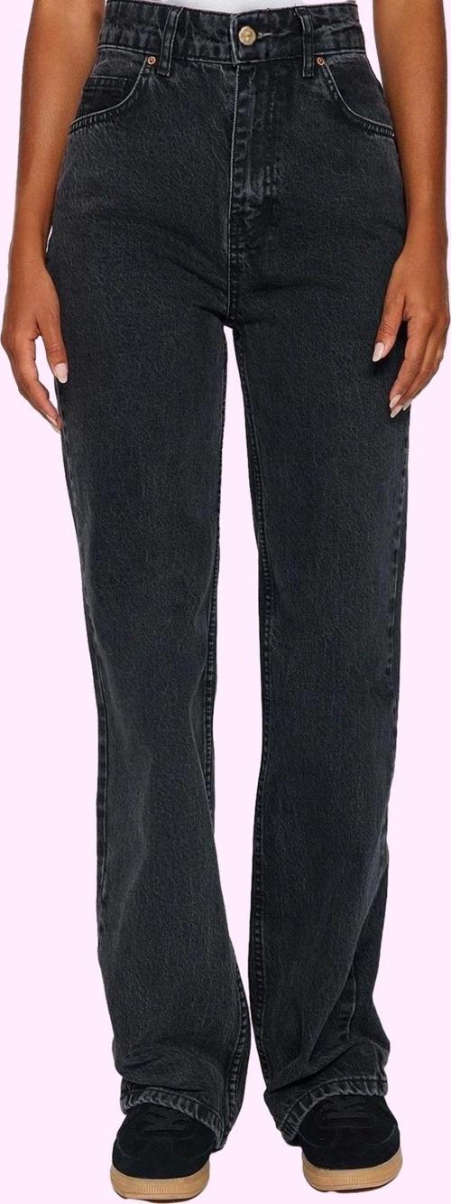 Kadın Yüksek Bel Geniş Paça Denim Pantolon Pamuk Günlük Stil Hafta Sonu Yaz Aylarının Vazgeçilmezi