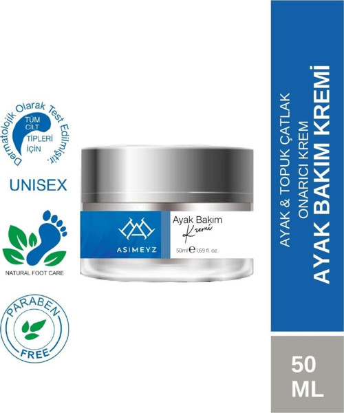 Yumuşatıcı Ayak Bakım Kremi 50 ml – Topuk Çatlaklarına Özel Onarıcı Ve Nemlendirici Etki