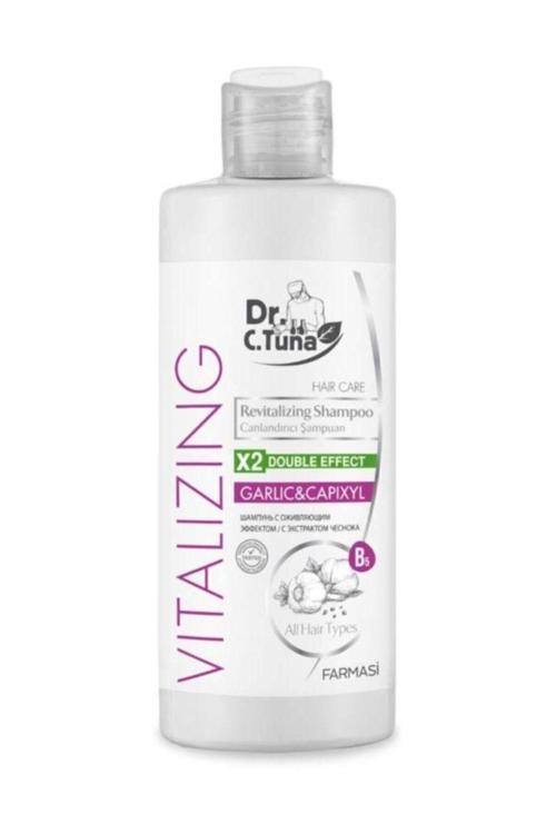Dr. C. Tuna Vitalizing Tüm Saçlar için Canlandırıcı Sarımsaklı Şampuan 225 ml