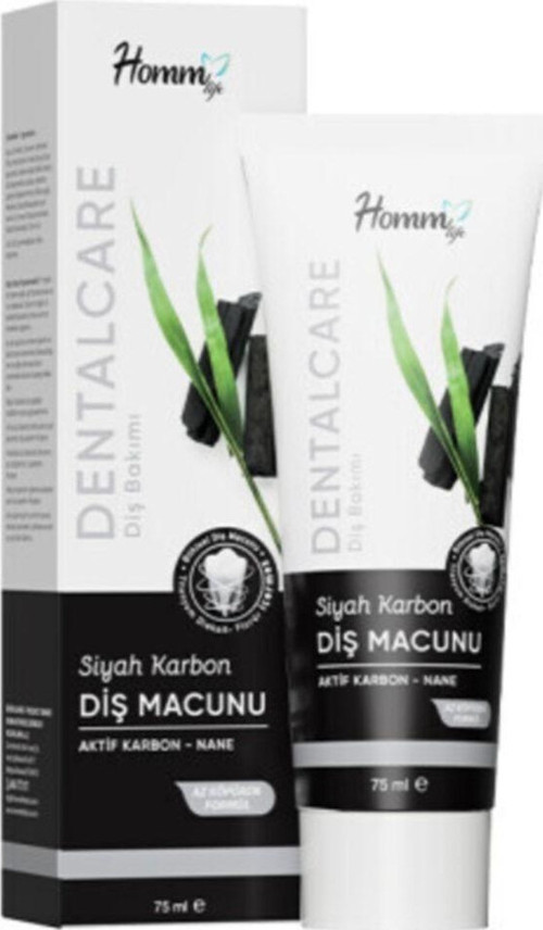 Siyah Karbon Diş Macunu 75 Ml (etkin Beyazlatma)