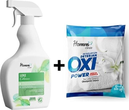 Homm Clean Leke Çıkartıcı Ve Oxi Power Beyazlar Set Baristrend
