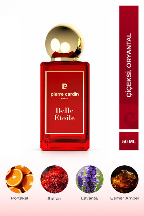 Belle Etoile EDP Kadın Parfüm 50 ml|Oryantal, Çiçeksi|Portakal, Safran, Yasemin, Lavanta, Sedir