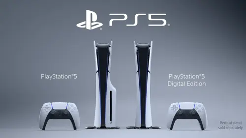 Playstation 5 Slim Digital Sürüm Oyun Konsolu 1 TB (İthalatçı Garantili)