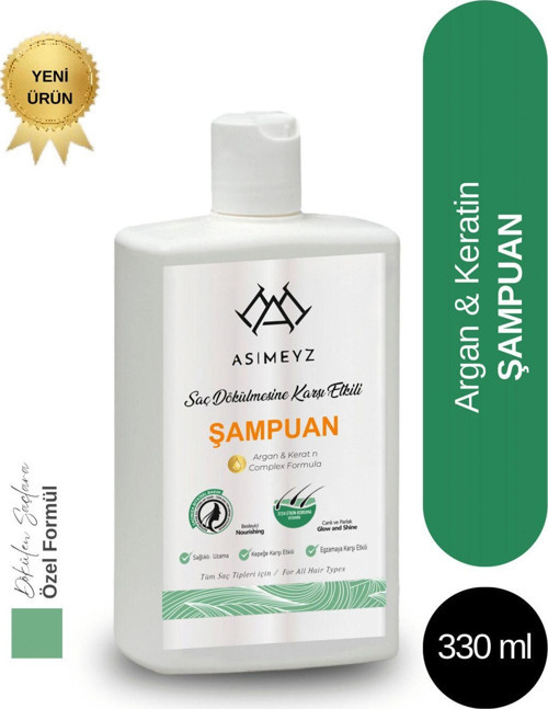 Biberiye&argan Özlü Kepek Karşıtı Ve Onarıcı Şampuan 330 Ml–egzama, Saç Dökülmesi Ve Kuruluğa Karşı