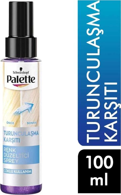 Turunculaşma Karşıtı Renk Düzeltici Sprey 100 Ml