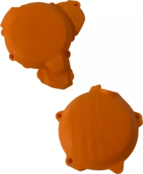 Raceproparts Debriyaj ve Statör Kapak Koruma Set - Turuncu 2T (Ktm Husqvarna Gasgas 24-25 uyumlu)