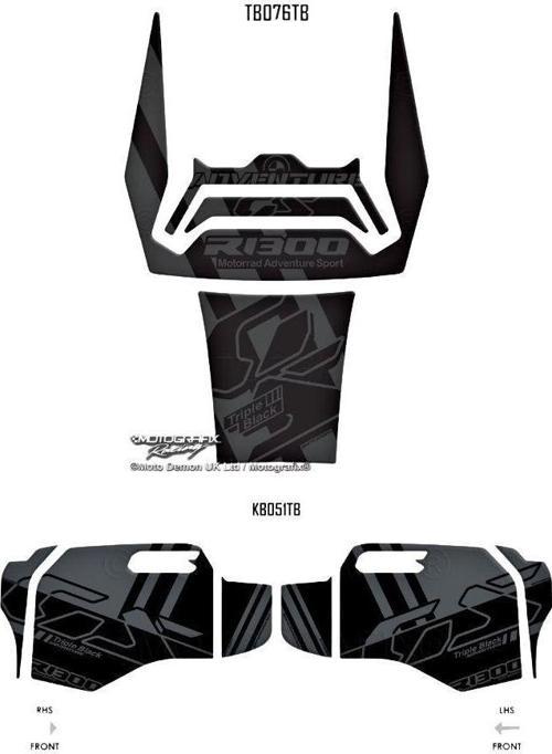 Tank - Knee Pad BMW R1300GS Adventure Trophy 2024-2025