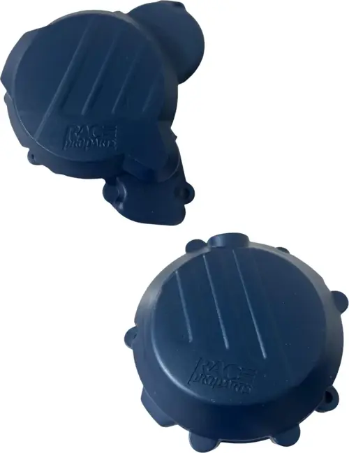 Raceproparts Debriyaj ve Statör Kapak Koruma Set - Mavi 2T (Ktm Husqvarna 17-23 Gasgas 21-23 uyumlu)