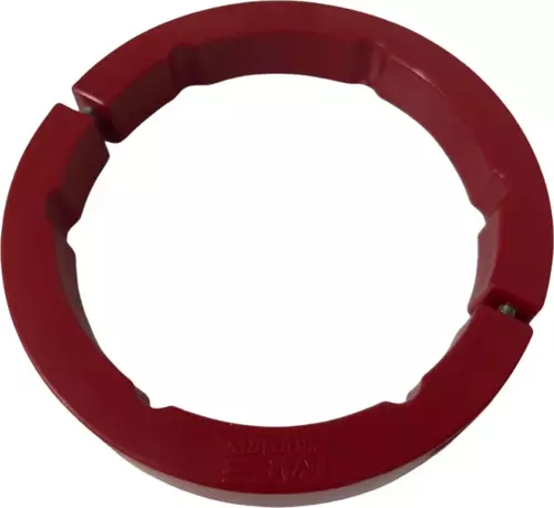 Raceproparts Arka Zincir Dişli Koruma - Kırmızı (Enduro Mx Offroad Universal uyumlu)