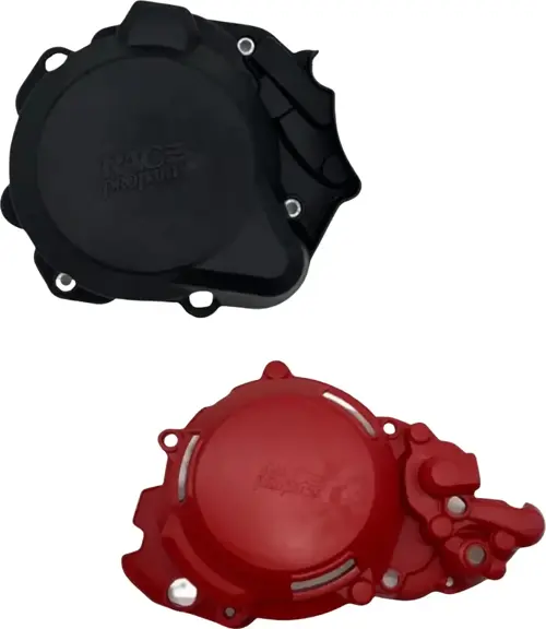 Raceproparts Debriyaj Statör Kapak Koruma Set - Kırmızı Siyah (Beta 2018-2025 uyumlu)
