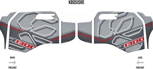 Tank - Knee Pad BMW R1300GS Adventure Trophy 2024-2025