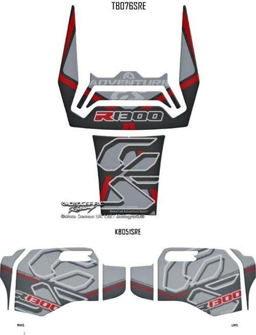 Tank - Knee Pad BMW R1300GS Adventure Trophy 2024-2025