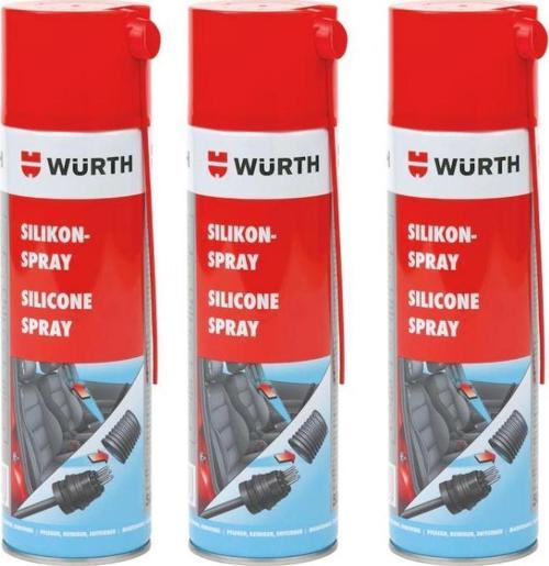 Silikon Sprey 500 ml (Metal Plastik Lastik Parçalar için uzun süreli koruma)