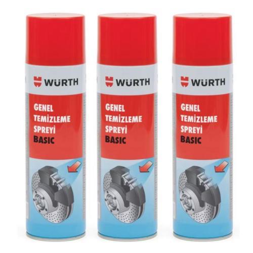 Fren ve Balata Temizleme Spreyi Basıc 500ml x3