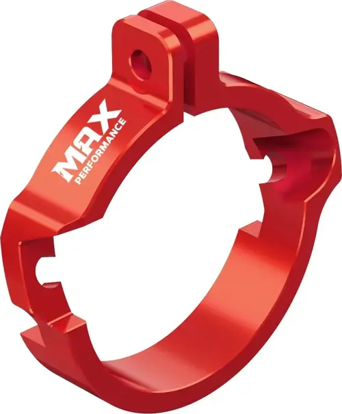 Max Perform. Salyangoz Egzoz Flanş Koruma-Kırmızı (Ktm Husqvarna Gasgas 24-25 TBI 2T 250/300 uyumlu)