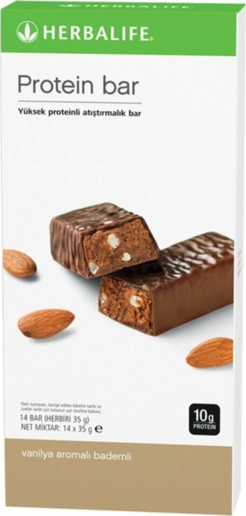 Protein Bar Vanilya Aromalı Bademli Vanilya Aromalı 14'lü Paket