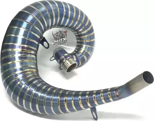 Salyangoz Egzoz - Titanium Silver (Ktm Husqvarna Gasgas 250/300 2T TBI uyumlu)