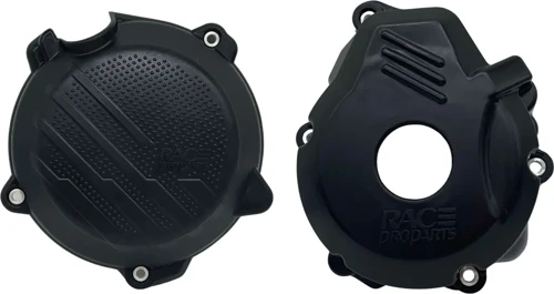 Raceproparts Debriyaj ve Statör Kapak Koruma Set - Siyah (Ktm Husqvarna 4T 2017-2023 uyumlu)