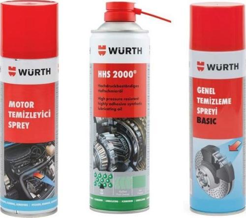 Süper 3'lü Bakım Seti (Motor Temizleme-Hhs 2000 Yağlama-Genel Temizleme)