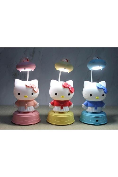Büro Ev Ofis Çocuk Çalışma Masası için Hello Kitty Masa Lambası