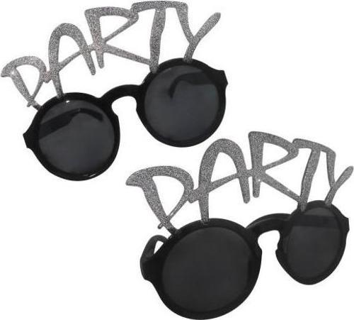 Büro Ev Ofis Gösteri Parti Parti Kostüm Gözlüğü için Silver Simli Party Gözlük
