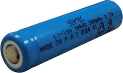 Büro Ev Ofis Hobi Atölyesi için 10440 320MAH 3,7V Şarj Edilir Li-ion 1C Pil
