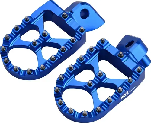 Alüminyum FootPegs-Mavi (Sherco 14-25 Yamaha 01-23 Ktm 98-16 Husqvarna 14-16 uyumlu)