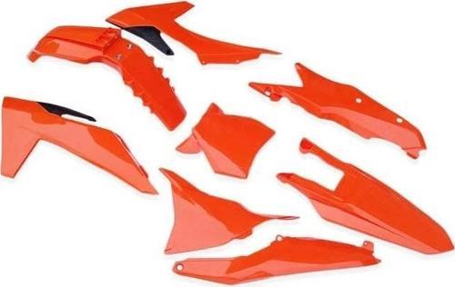 Plastik Granaj Seti - Turuncu (Ktm 2024-2025 uyumlu) MX Numaratörlü