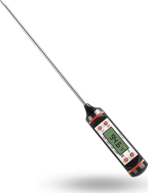 Büro Ev Ofis Mutfağı için Dijital Ölçer Derece Gıda Termometresi