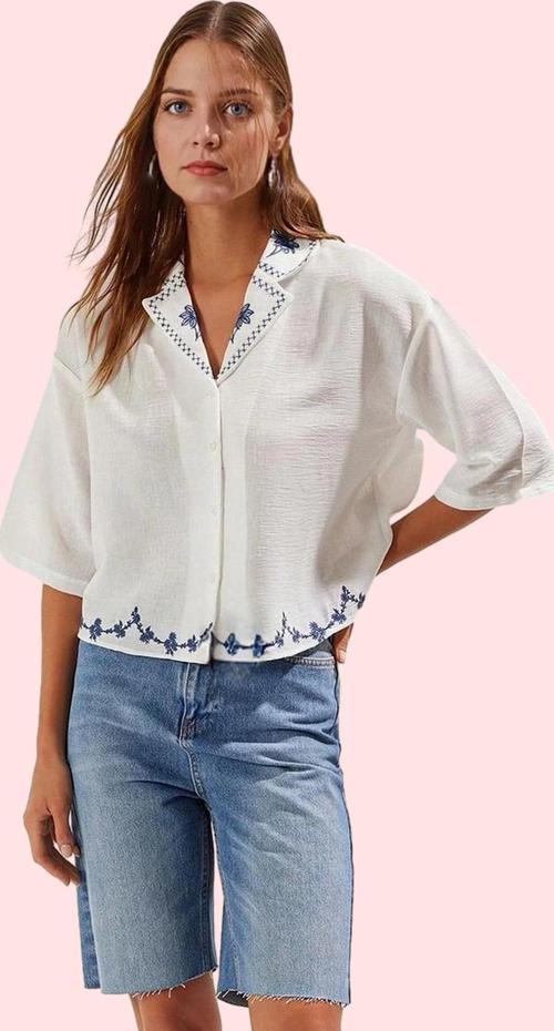 Kadın Basic Gömlek Ceket Yaka Günlük Ve İş Hayatı İçin Rahat Hafta Sonu Yaz Aylarının Vazgeçilmezi