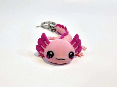 Aksolotl Anahtarlık 8 Cm 1 Adet