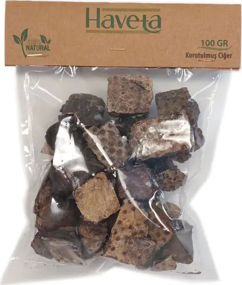 Kurutulmuş Dana Ciğer 100gr