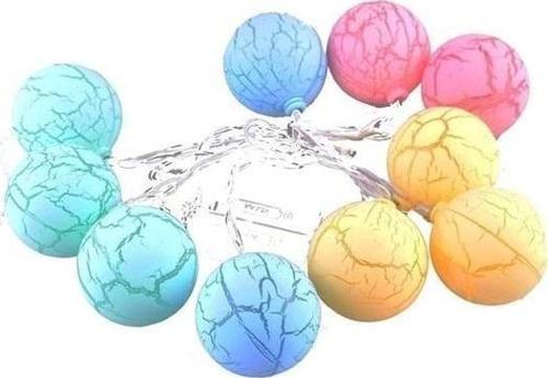 Dekoratif Minik 10 Toplu Ledli  Dekoratif Dolama Renkli Led