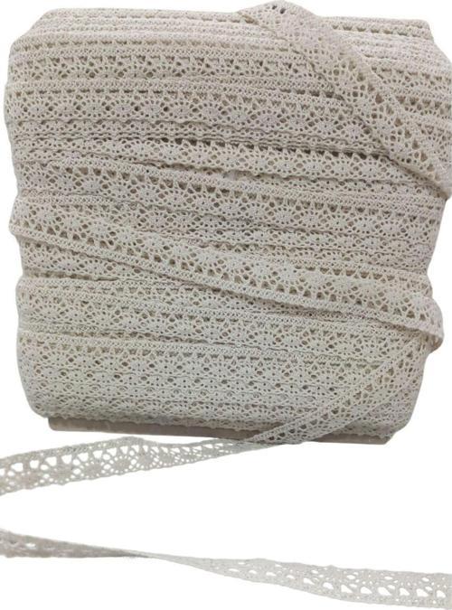 Kopanaki Dantel en 1 cm Göz Model Krem 1 Metre