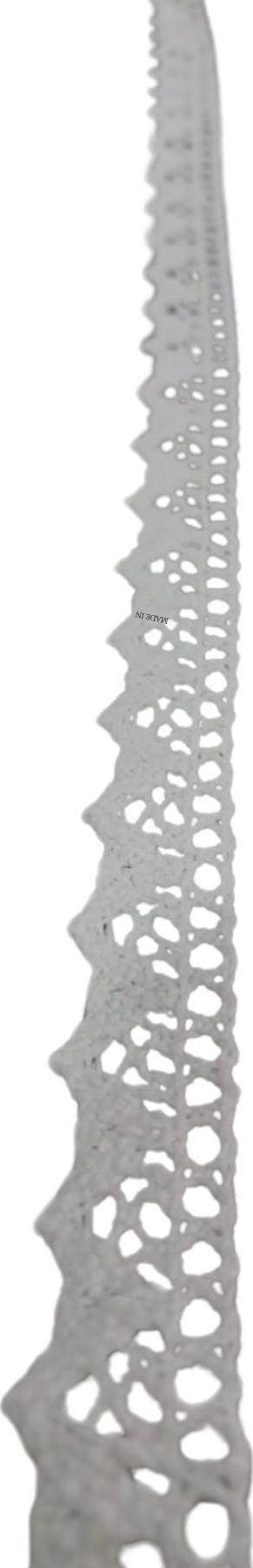 Kopanaki Dantel en 1,5 cm Beyaz 5 Metre