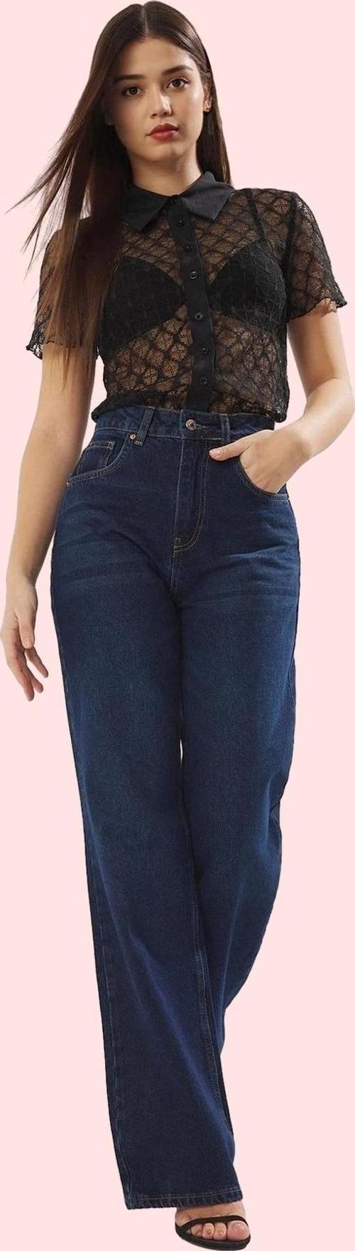 Kadın Düz Desenli Dantel Kumaş Kısa Kollu Regular Gömlek Yazlık Yaz Aylarının Vazgeçilmezi