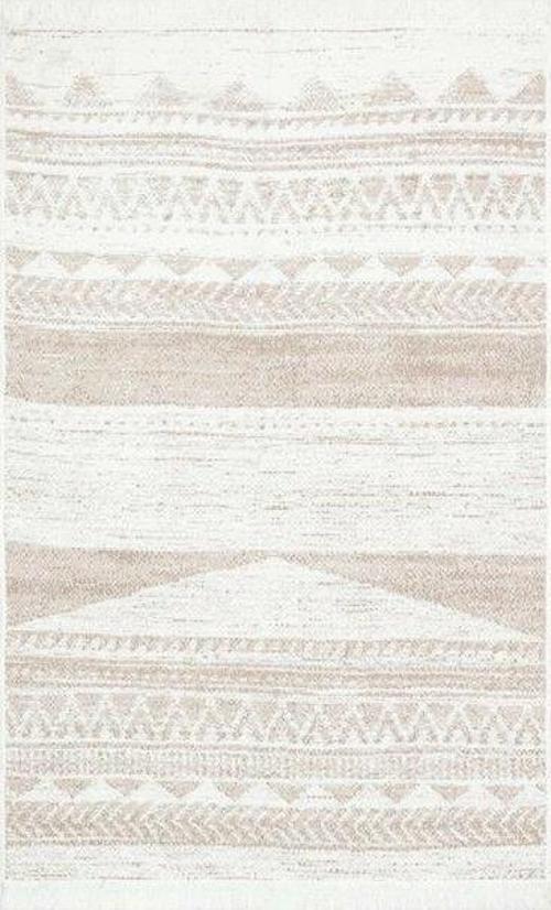 Samos SMS 06 Natural Yıkanabilir Çift Taraflı Pamuk Kilim