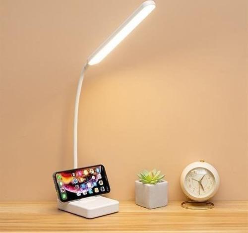 İnce Uzun USBli Dokunmatik 3 Kademeli 360 Derece Özel Göz Korumalı led Lityum Masa Lambası