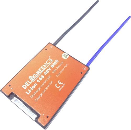 14S 30A Li-Ion Bms Karti Sensörlü Ortak Port