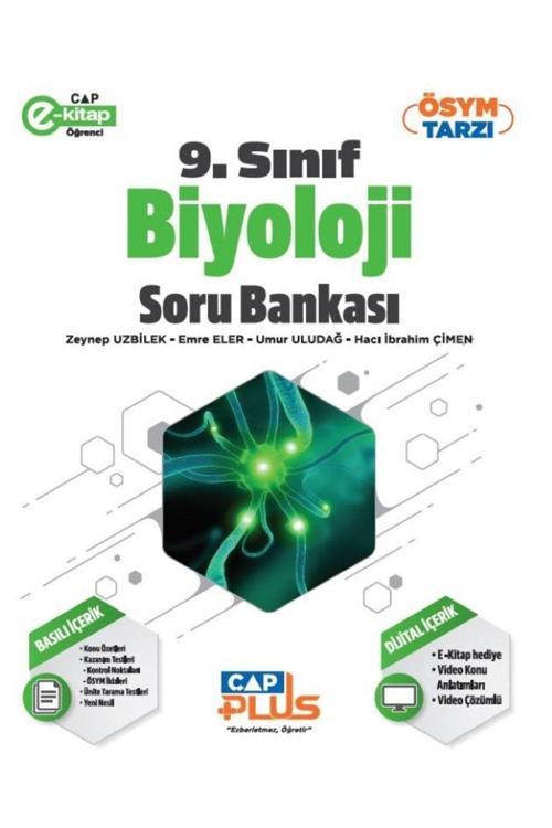ÇAP YAYINLARI 9.SINIF BİYOLOJİ SORU BANKASI 