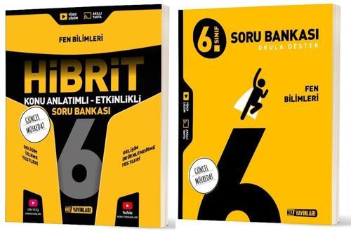 Hız 2026 6. Sınıf Fen Bilimleri Soru + Hibrit - Konu Seti 2 Kitap